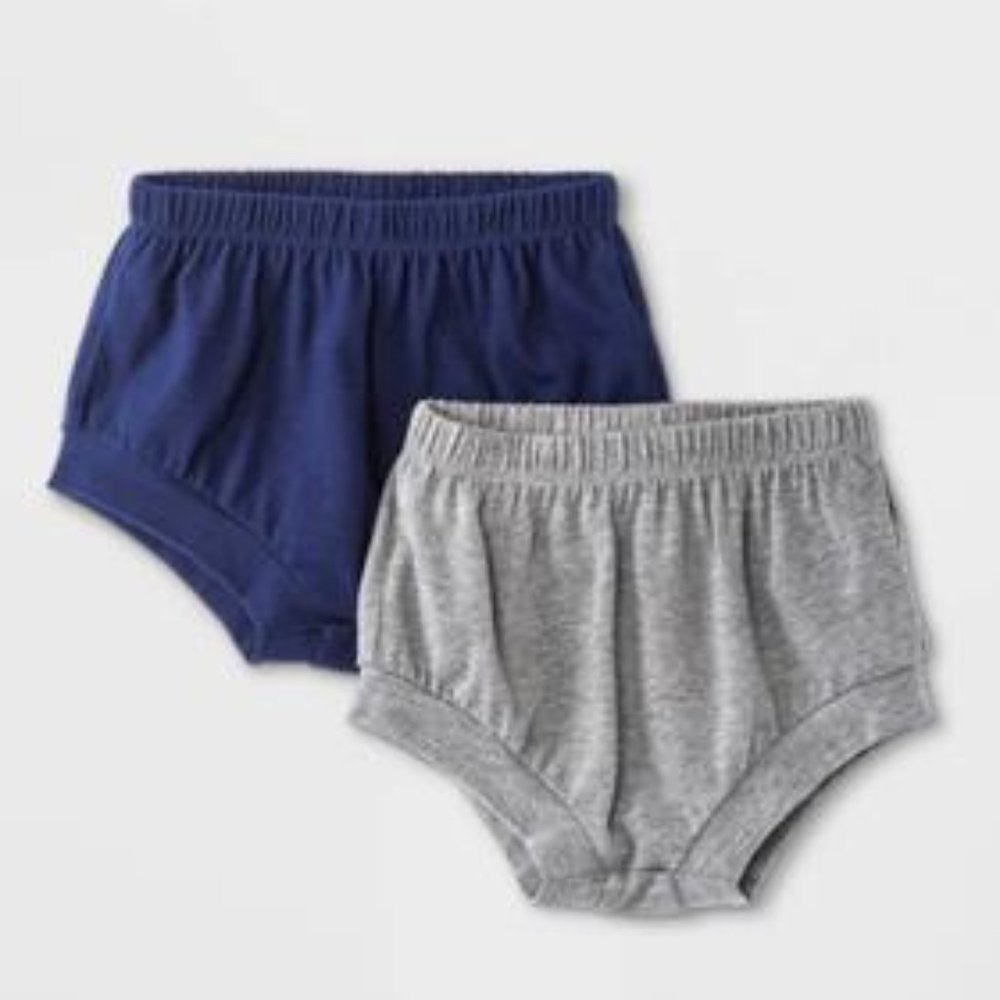 Baby Girls' 2pk Knit Pull-on Shorts - Cat & Jack™